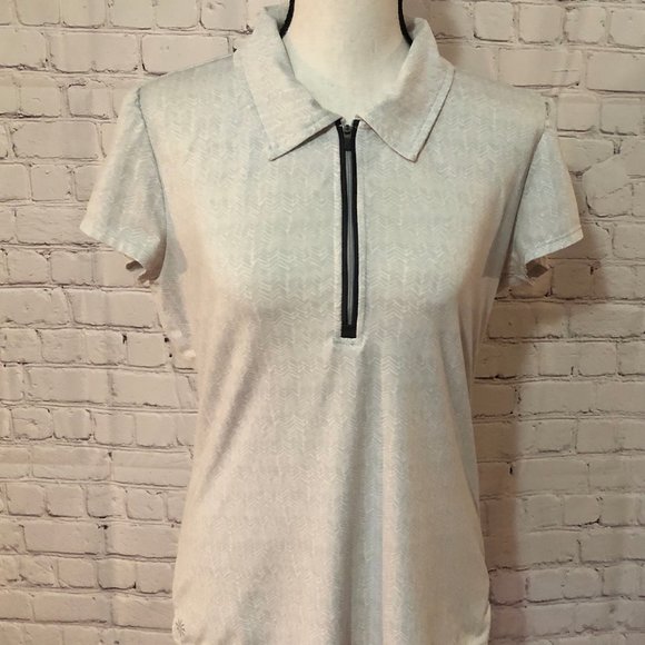 Athleta Tops - Athleta Quarter zip collared polo shirt